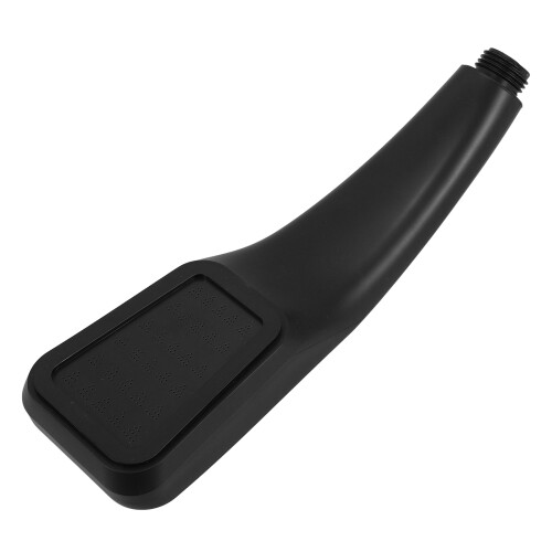 5Pz Soffione Doccia Nero ABS, Ugello Pratico E Resistente 2