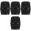 4Pz Testa Microfono Metallo Nera Wireless 3