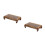 2 Pezzi Rettangolare In Legno Cinese Per Vaso Bonsai 10
