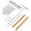 2Conjuntos Ferramentas Kalimba Tuning Kit Durável Aço E 5