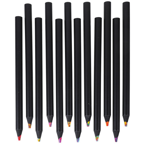 24Pz Set in Legno Nero Per E Schizzi 2