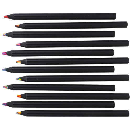 24Pz Set in Legno Nero Per E Schizzi 1