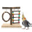 Perroquet En Bois , Perchoir Pour Cage Jeu 7
