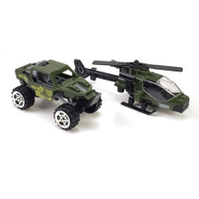 5 Mini Veicoli Militari In Pressofusione Giocattoli