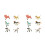 12Pz Colorati Giocattoli Per Bambini 10