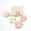20Pz Clip Memo Oro Con Base A Spirale E Cuore Fermacarte Per Eventi 3