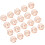 20Pz Clip Memo Oro Con Base A Spirale E Cuore Fermacarte Per Eventi 9