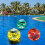 2 Pezzi Solare Sfera Galleggiante Impermeabile per Piscina 4