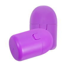 10Pz Contenitore Viola Per Coppette Mestruali in PP Pratico E Compatto