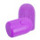 10Pz Contenitore Viola Per Coppette Mestruali in PP Pratico E Compatto 1