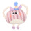 Cuscino Collo Guida in Peluche Cartoon Per Sedile Auto E Ufficio 1