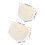 2Pz Triangolari Onigiri in PP Beige Per Sushi Da Te 2
