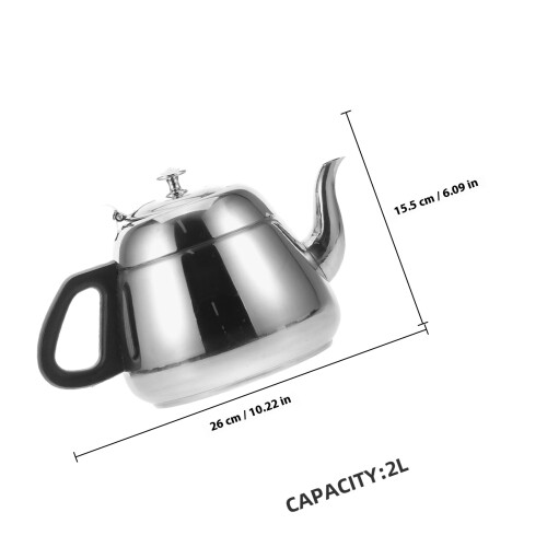 In Acciaio 2 L Per Induzione Con Per Tè 1