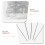 200 boutonniere con perla per cucito sposa tessuto 8