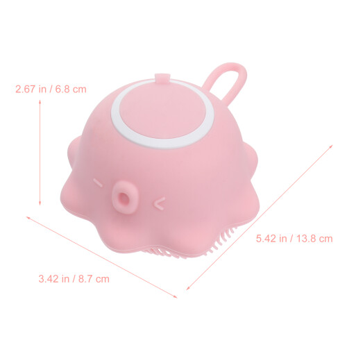 2Pz Spazzole Per Bagno in Silicone Comfort E 1