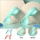4Pz Baby Allenamento in PP Sicure E Antiscivolo Vari 9