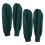 2Pairs Green Cotton Forearm Sleeves Comfortable Arm Protective Covers 1