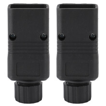 2 Stück IEC320 C20 Netzstecker-Adapter Kupfer PVC 16A 125V Wiederverwendbar