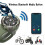 Pulsante Multimediale  Remoto, 5 Tasti Controller Musicale Wireless per Auto Moto Volante Controller Multimediale 8