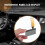 Dashboard LCD Display for Mercury Smartcraft SC1000 Speedometer Tachometer Multifunction Gauge 8