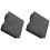 75mm x 75mm Plastic Square Caps Tube Pipe Inserts End Blanking 2 Pcs 1