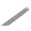 Double Side Scale Stainless Steel Straight Ruler Measuring Tool 50cm 10