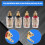 New 4Pc Amplifier Speaker Terminal Binding Post 4mm Banana Plug Jack 4