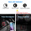 Quick Charge 3.0 USB Charger Socket, 12V/24V Dual USB Car Power Outlet Waterproof Cigarette Lighter with LED Voltmeter 2