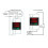 Digital Power Meter SDM006, 80-300V 0-100A Energy/Voltage/Current Tester 5