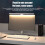 Stepless Dimmable White Monitor Light Bar with Touch Control, 50cm 10