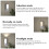 Wireless Sensor Wall Light USB Charged, 3 Colors, LED Night Lamp 3