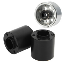 2PCS Brass Hex Hub Wheels 22mm for 1/10 RC Crawler SCX10 Capra