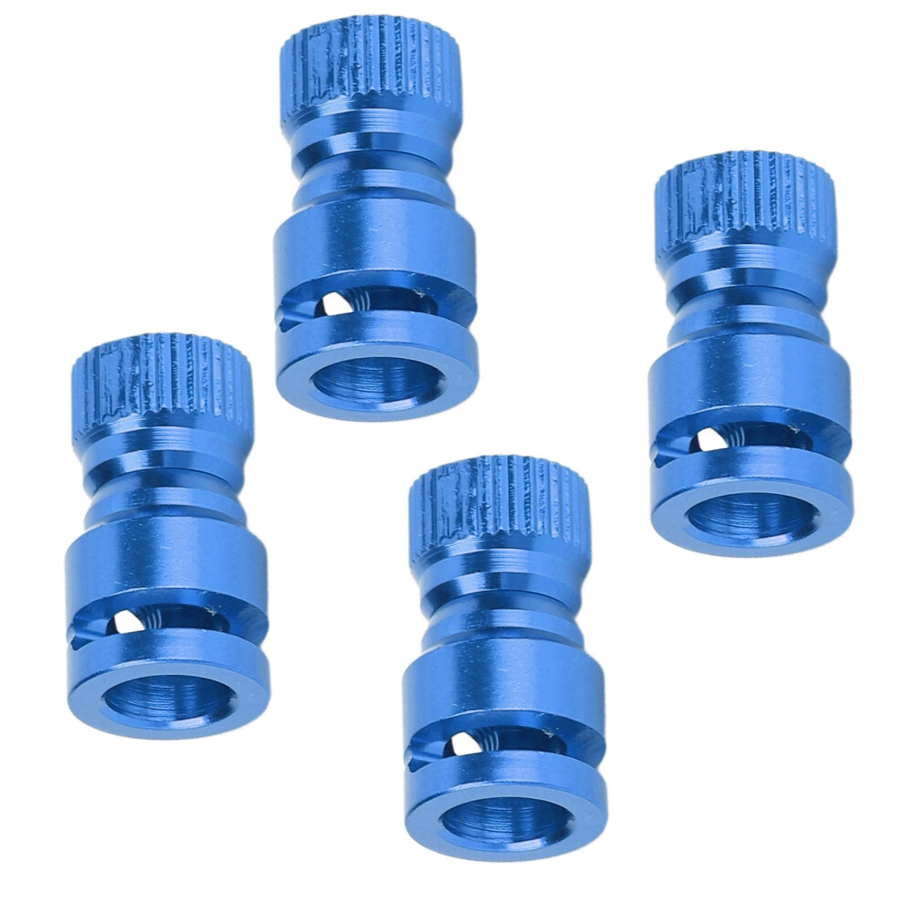 Rc Car Mount Column Hole Locator Aluminum Alloy 4Pcs For Pc Pvc Shell Blue 8731369921614