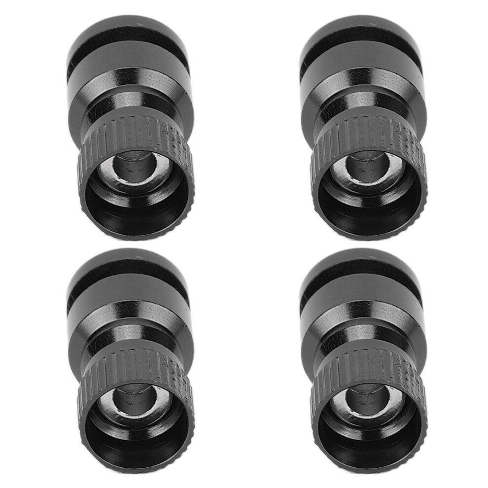 Black 4Pcs Aluminum Alloy Rc Body Shell Hole Locator For Pc Pvc Car Shell