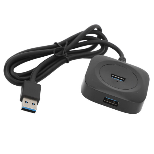 Διανομέας USB για πολλαπλές συσκευές, διαχωριστής USB 4 θυρών με μεταφορά δεδομένων 2