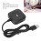 4 Port USB 2.0 Data Hub Splitter, 1m Cable, Black, Multiport 4