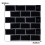 Πλακάκια Backsplash 12"X12" για κουζίνα, μακράς διαρκείας γκρι πλακάκια Backsplash με όμορφα 2