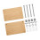 Wood Book Binding Tool Flat Paper Press-Bamboo paper clipper 1