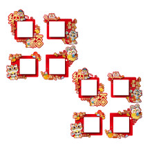 2025 Snake Year Switcher Aufkleber Switcher Dekorationen-8 Stück