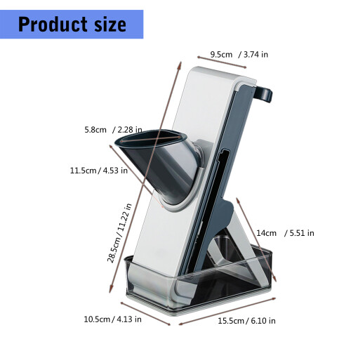 Essential Food Chopper, multifunktionaler Gemüsehobel, 2