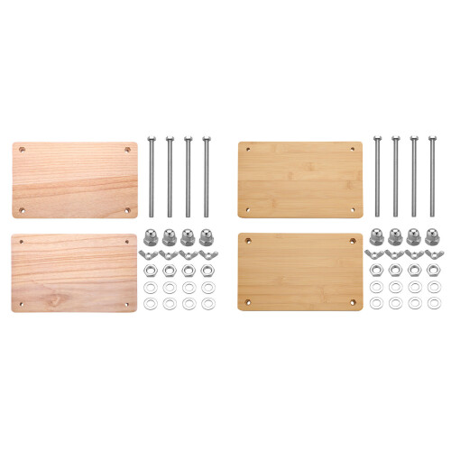 Wood Book Binding Tool Flat Paper Press-Bamboo paper clipper 1