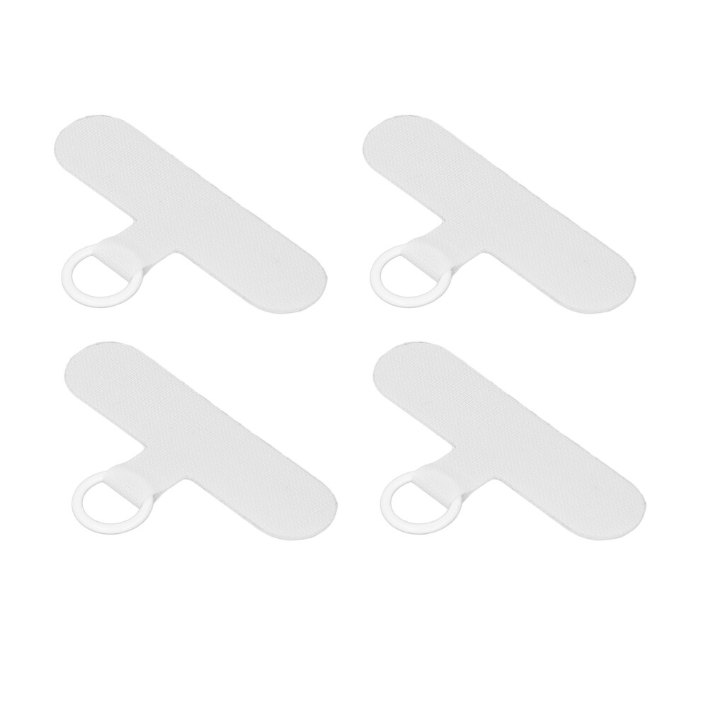 10Pcs Non-Adhesive Phone Tether Tabs - Universal Fit For Smartphones White 9361369925191