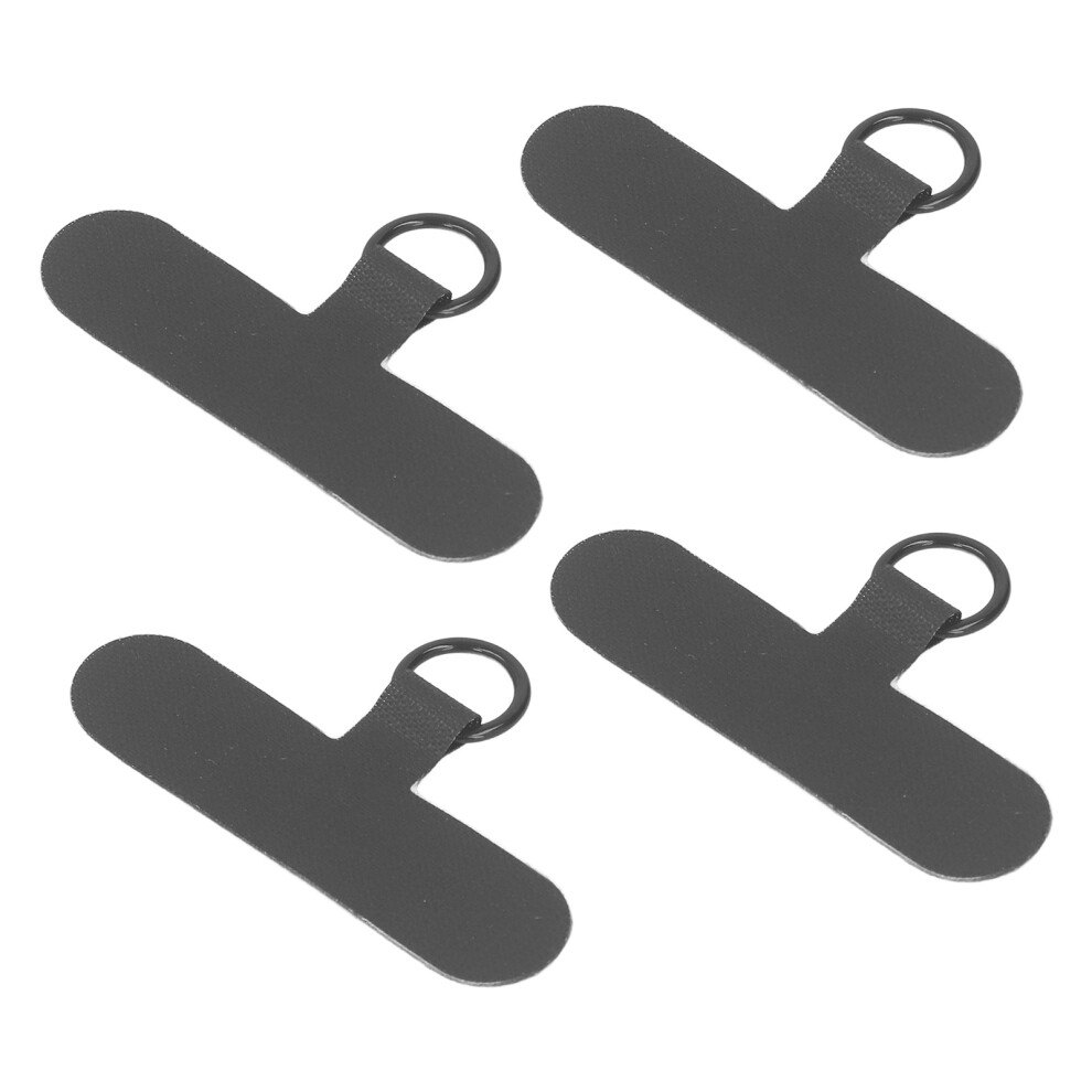 10 Pcs Phone Tether Tabs For Smartphones Non-Adhesive Lanyard Patch Black 8251369925431