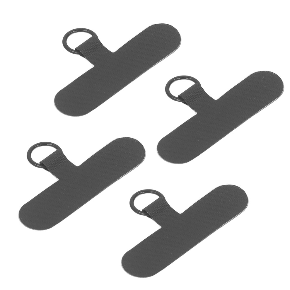 10Pcs Phone Tether Patches Universal Cell Phone Drop Prevention Lanyard Black 8491376892719