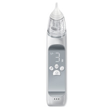 Neti-pot électrique pour bébés avec 3 niveaux d'aspiration et mélodies apaisantes