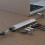 Φορητός σταθμός σύνδεσης USB C Hub, ταχύτητα υπερμετάδοσης και ανάλυση 4K HD, ευρεία 4