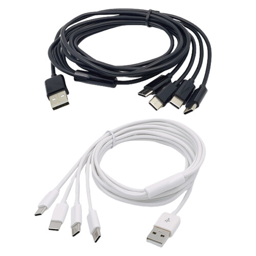 Câble répartiteur USB C universel, cordon de chargement-Blanc 1