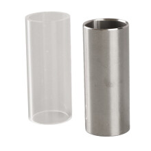 2PCS Metal & Plastic Guitar Slides for Electric, Bass, Mandolin Accessories