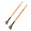 2Pcs Drum Stick Brush Set Solid Wood Retractable Wire Accessories 7