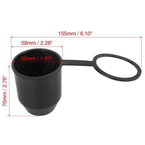 Cache-attelage de remorque de protection, protégeant votre attelage avec précision et style 1